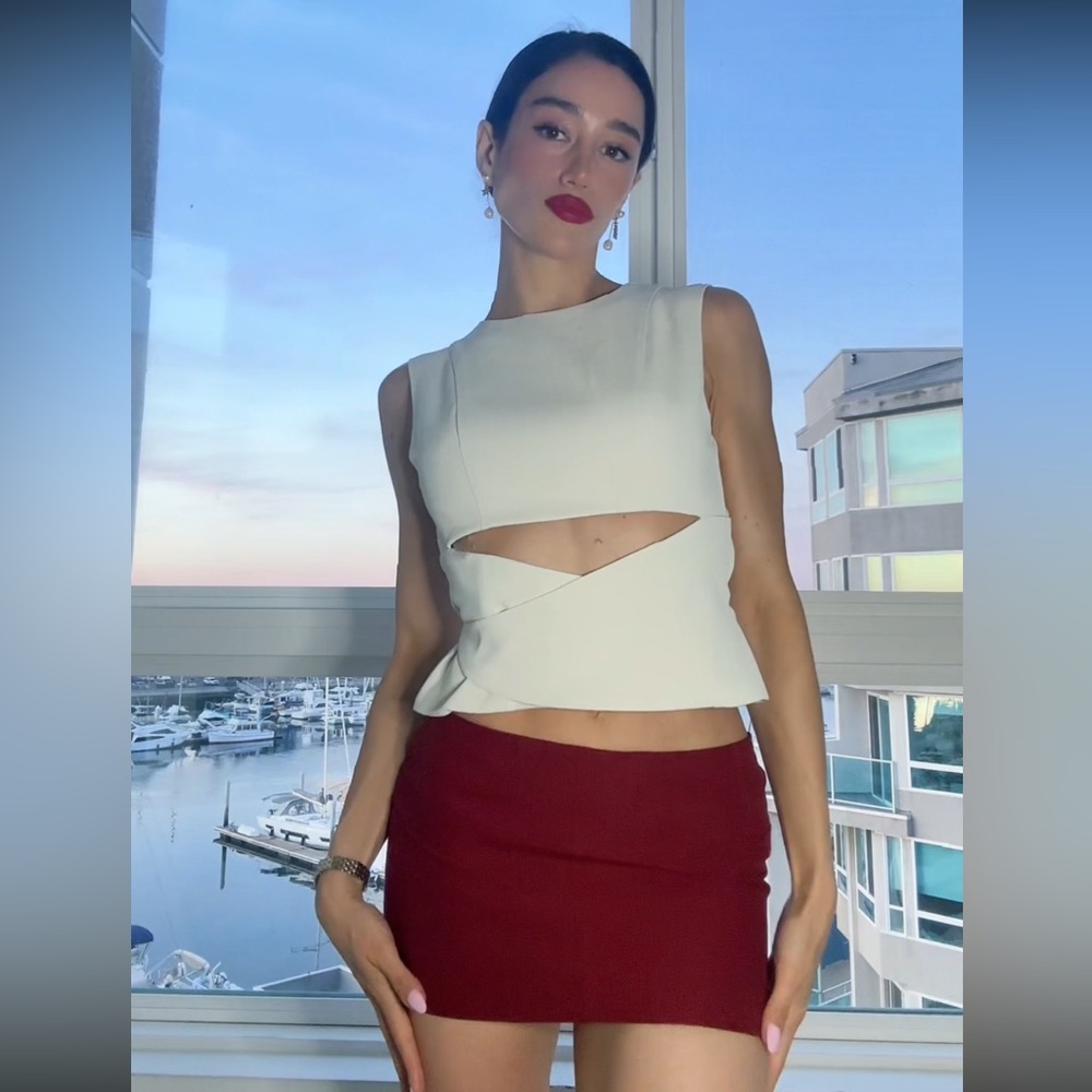 Peppermayo Exclusive - The Cyra Wrap Top XXS